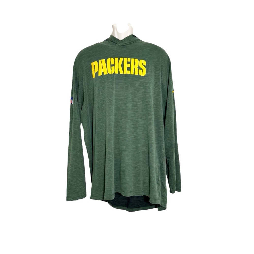 Nike NFL Green Bay Packers Long Sleeve Hoodie Size XL‎